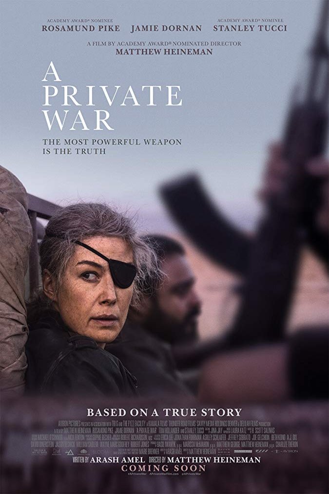 L'affiche du film A Private War