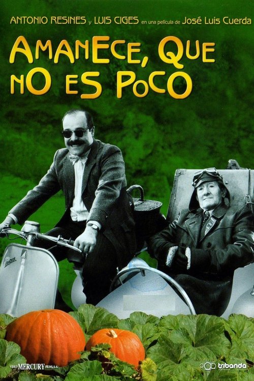 L'affiche originale du film Amanece, que no es poco en espagnol