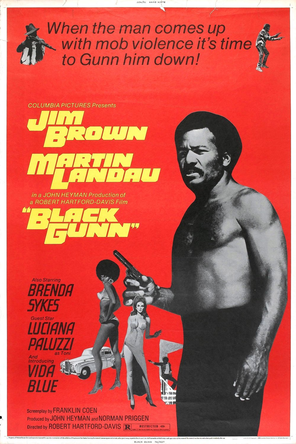 L'affiche du film Black Gunn