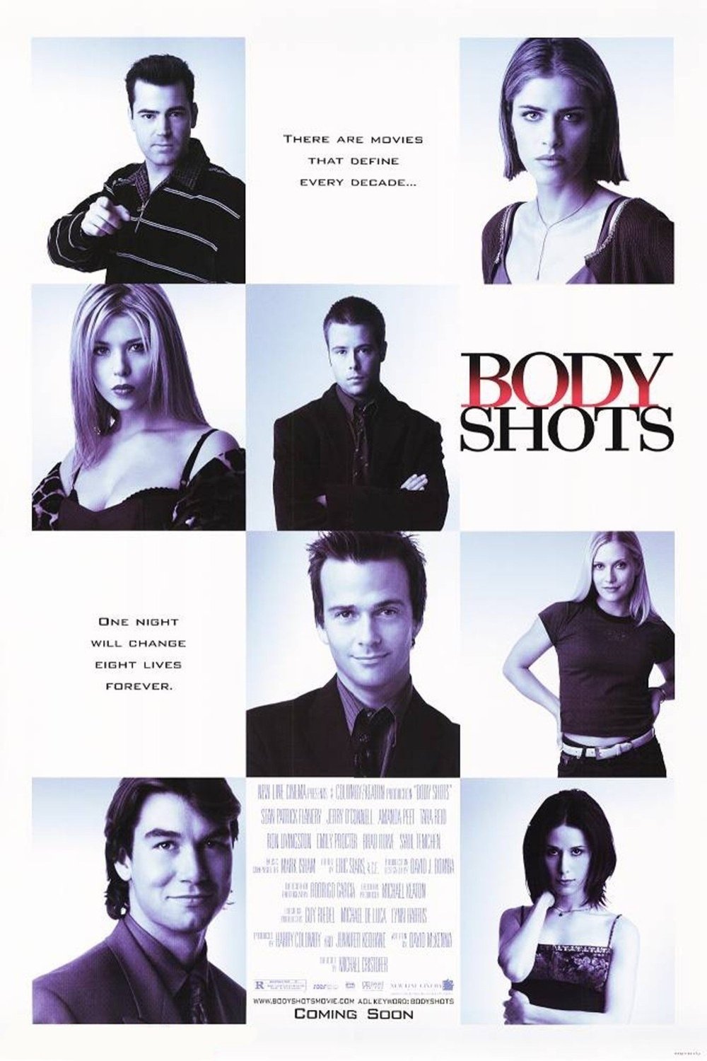 L'affiche du film Body Shots