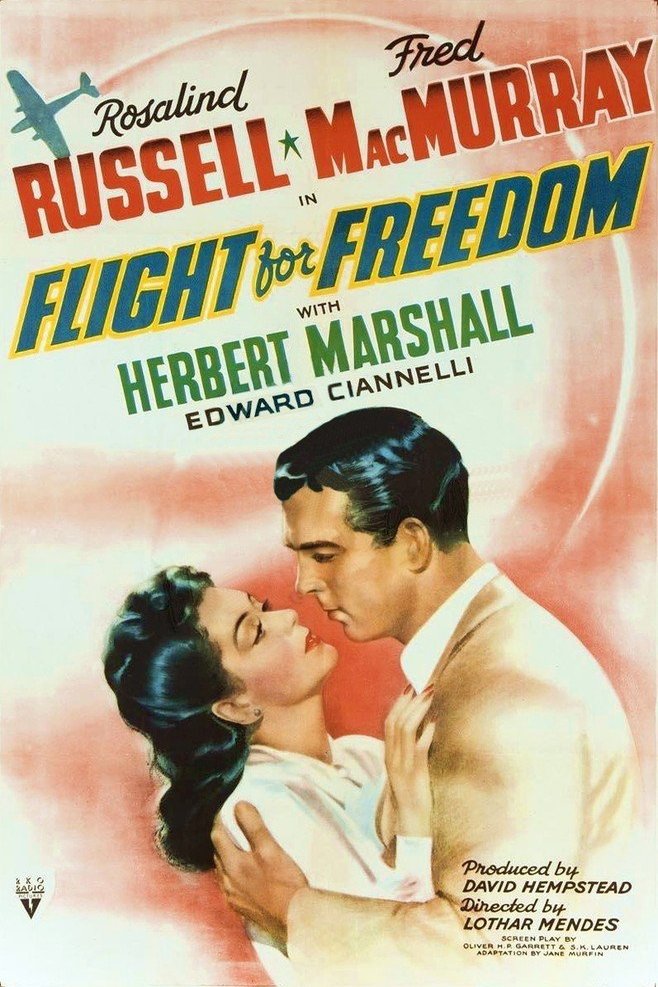 L'affiche du film Flight for Freedom