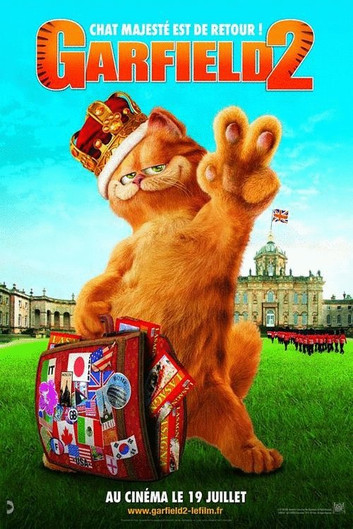 L'affiche du film Garfield: Pacha royal