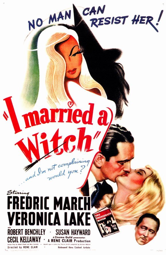 L'affiche du film I Married a Witch