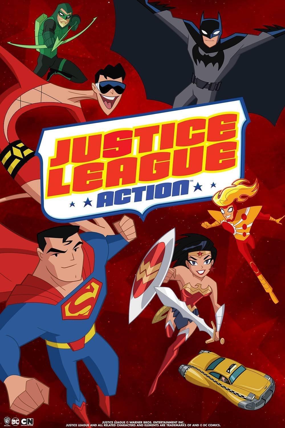 L'affiche du film Justice League Action