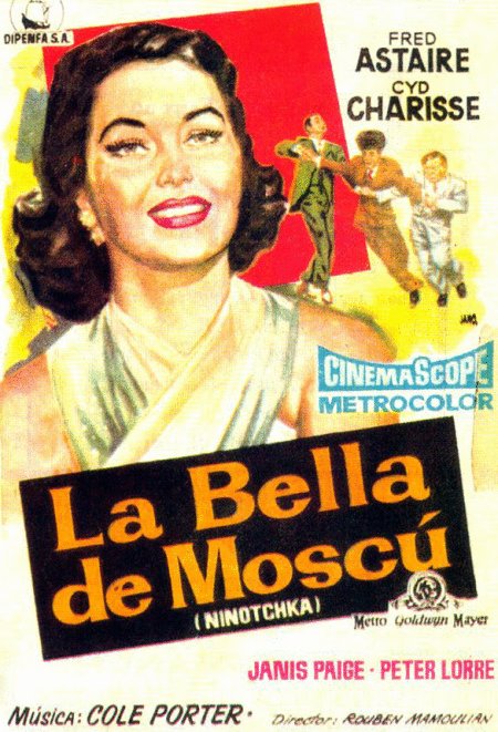 L'affiche du film La Belle de Moscou