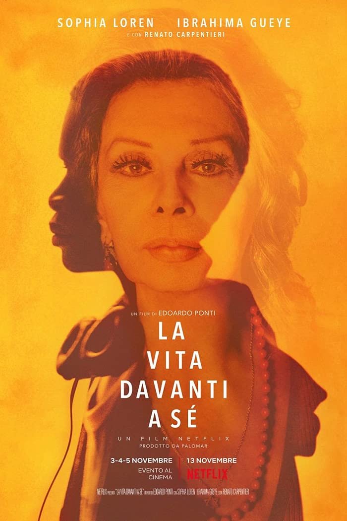 L'affiche originale du film La vita davanti a sé en italien