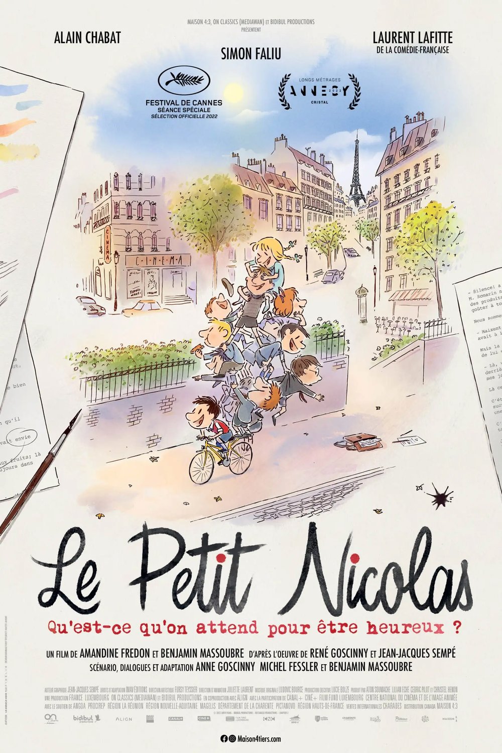 L'affiche du film Little Nicholas: Happy As Can Be