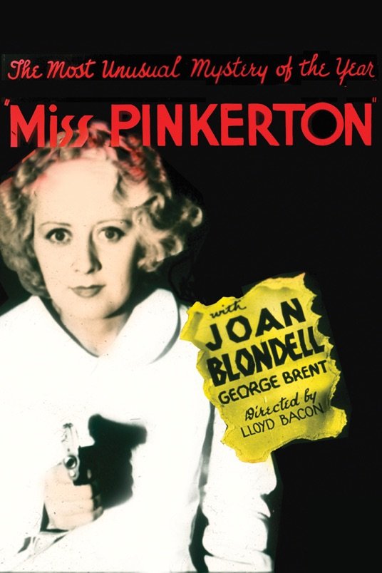 L'affiche du film Miss Pinkerton