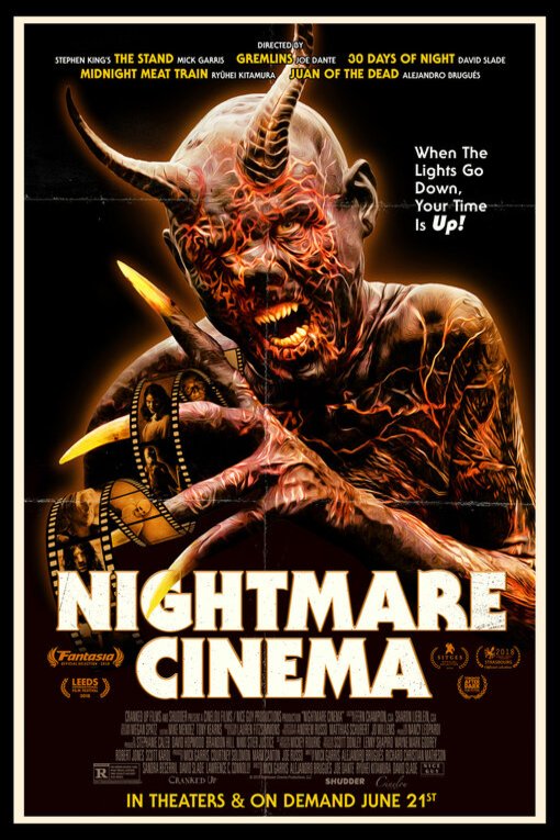 L'affiche du film Nightmare Cinema