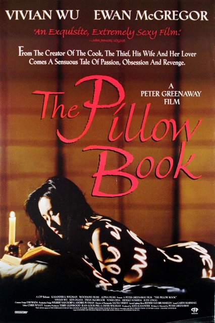 L'affiche du film Pillow Book