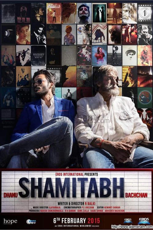 L'affiche originale du film Shamitabh en Hindi
