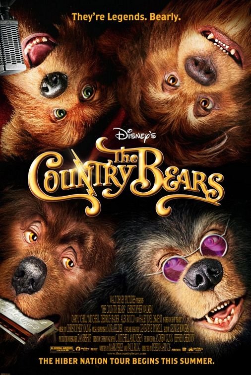 L'affiche du film The Country Bears