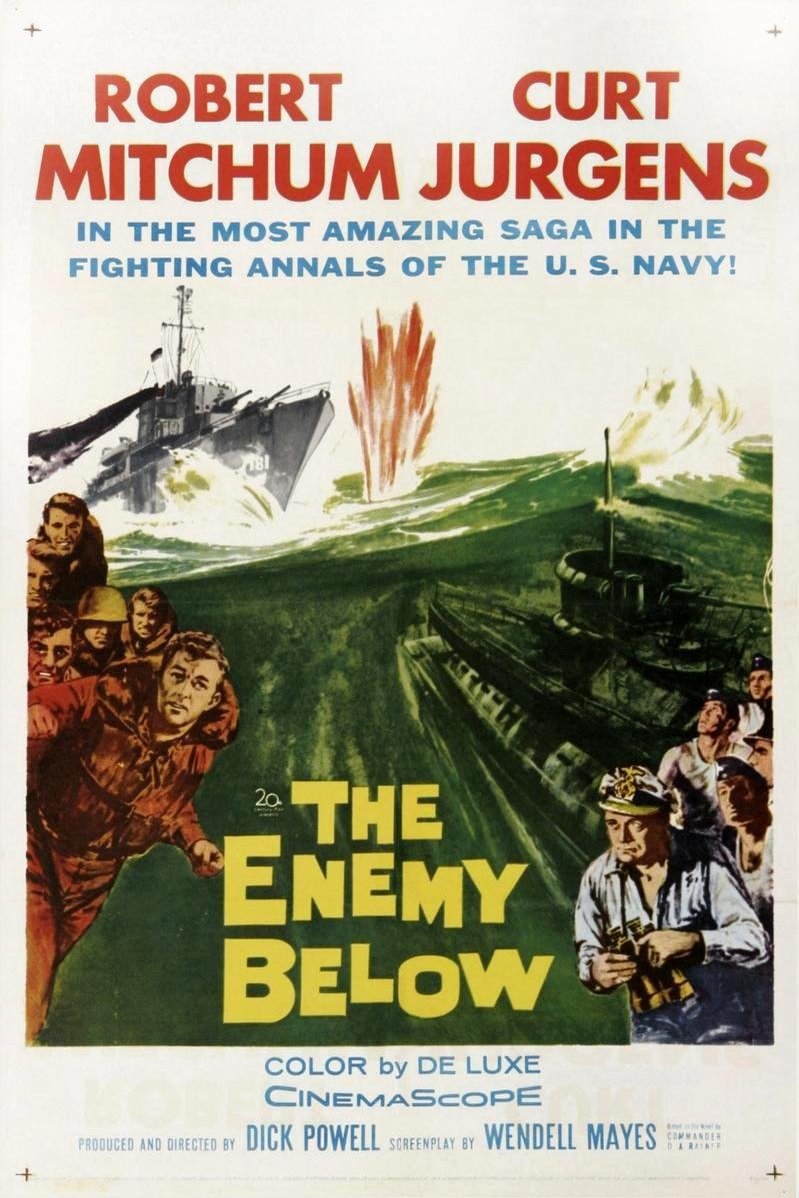 L'affiche du film The Enemy Below