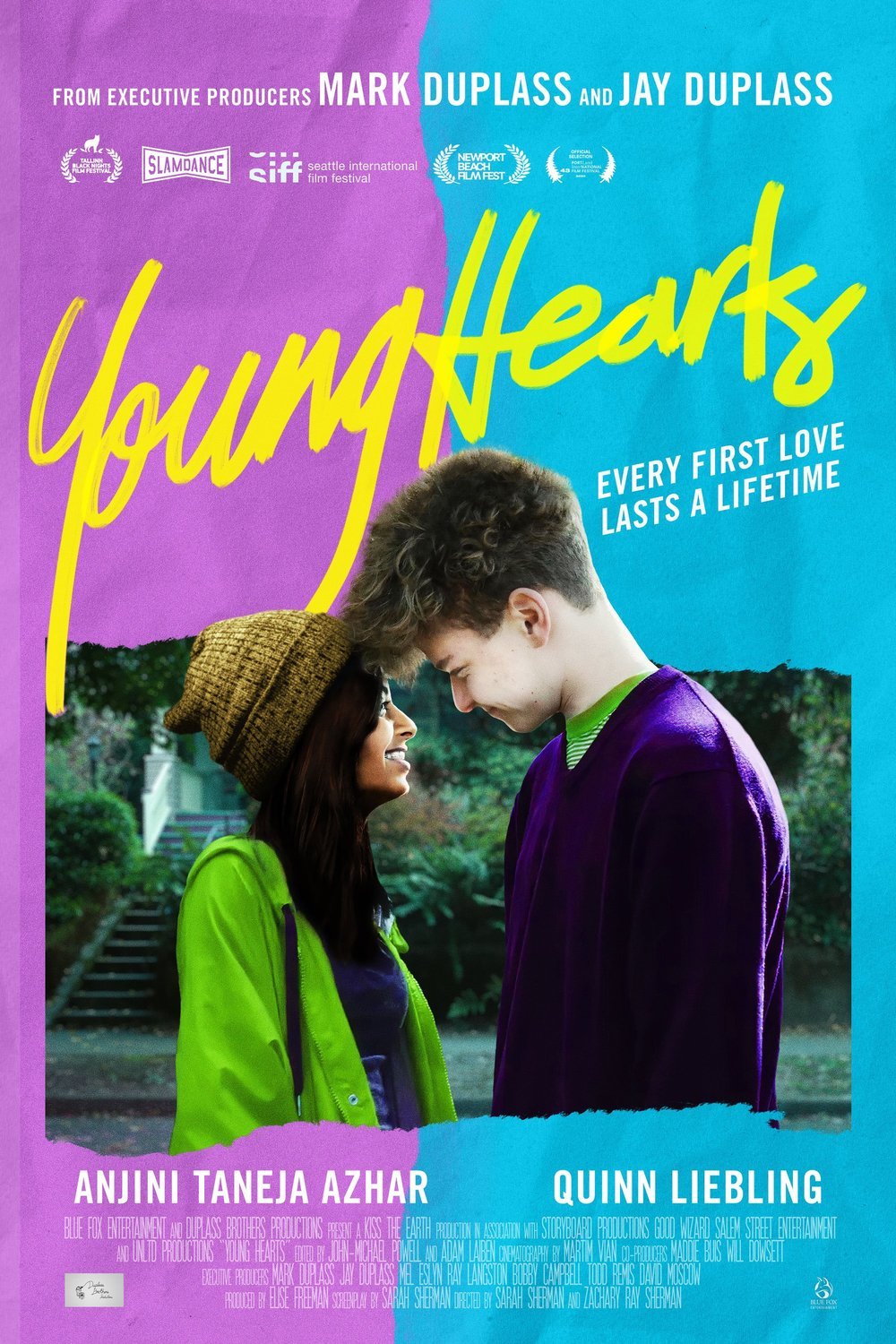 L'affiche du film Young Hearts