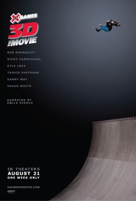 L'affiche du film X Games 3D: The Movie