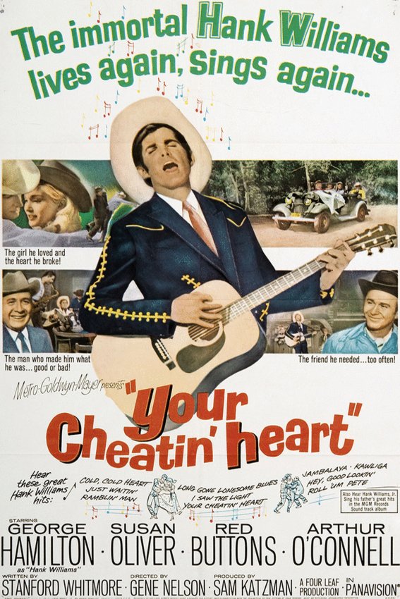 L'affiche du film Your Cheatin' Heart