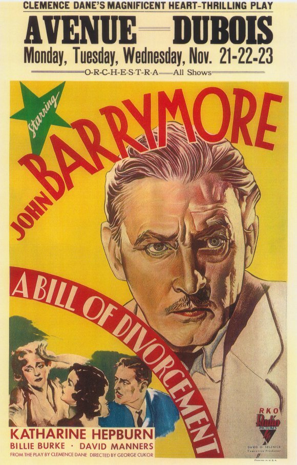 Poster of the movie A Bill of Divorcement