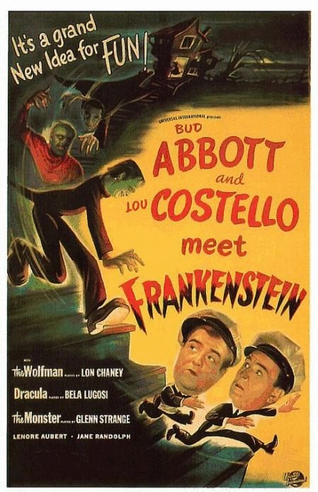 L'affiche du film Abbott and Costello Meet Frankenstein