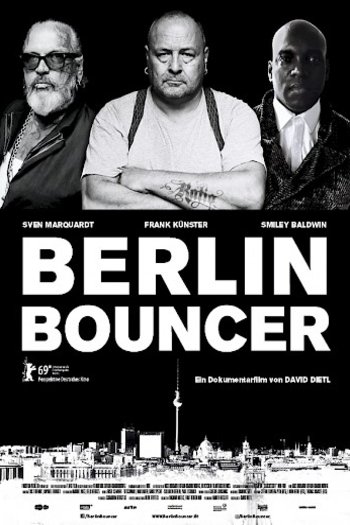 L'affiche originale du film Berlin Bouncer en allemand