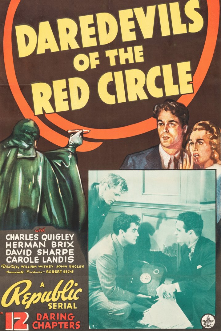 L'affiche du film Daredevils of the Red Circle