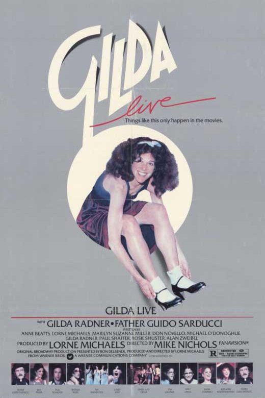 L'affiche du film Gilda Live