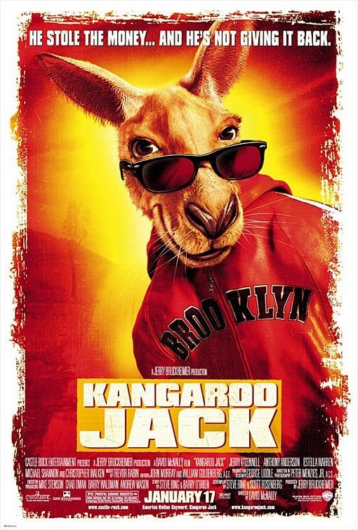 L'affiche du film Kangaroo Jack