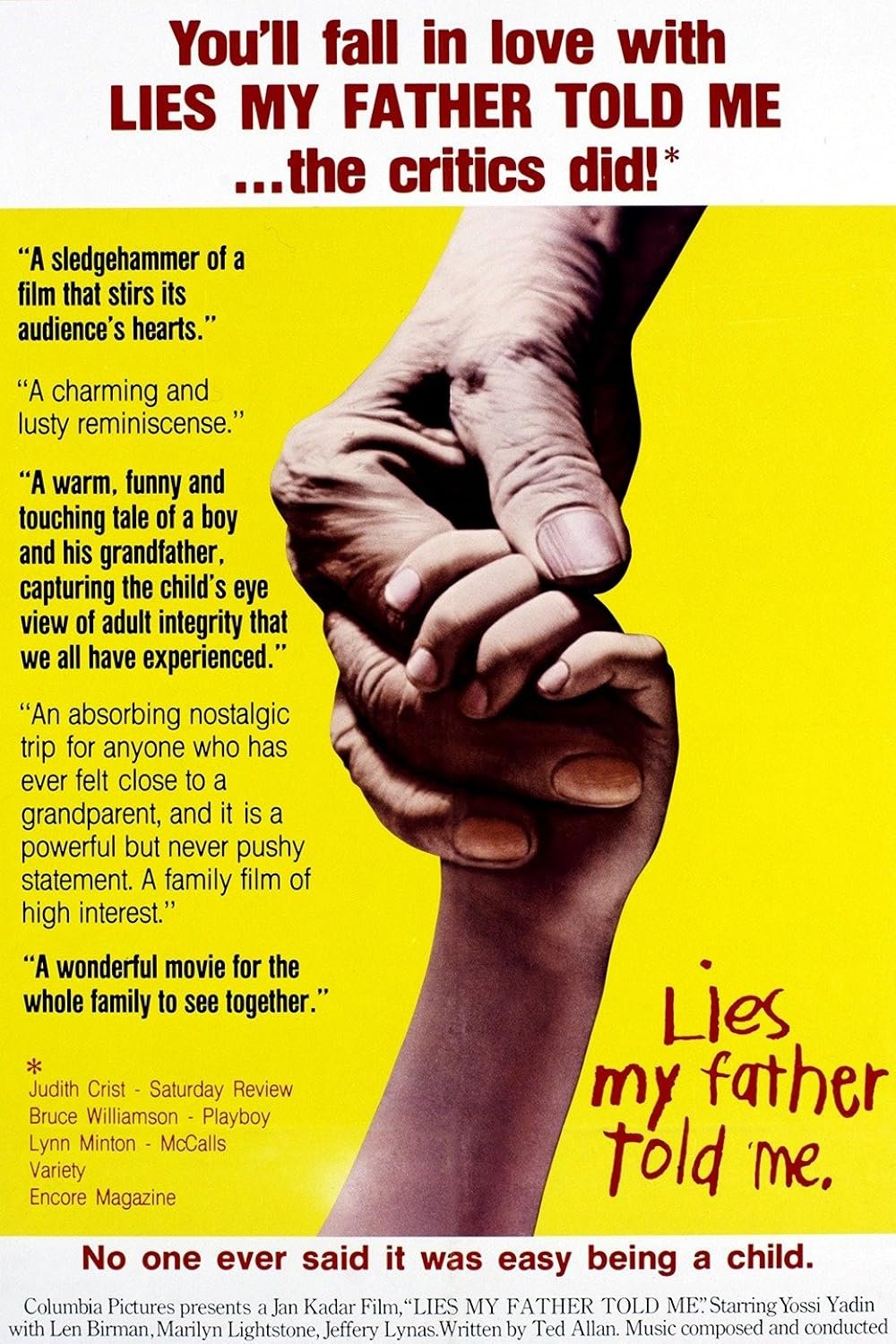 L'affiche du film Lies My Father Told Me
