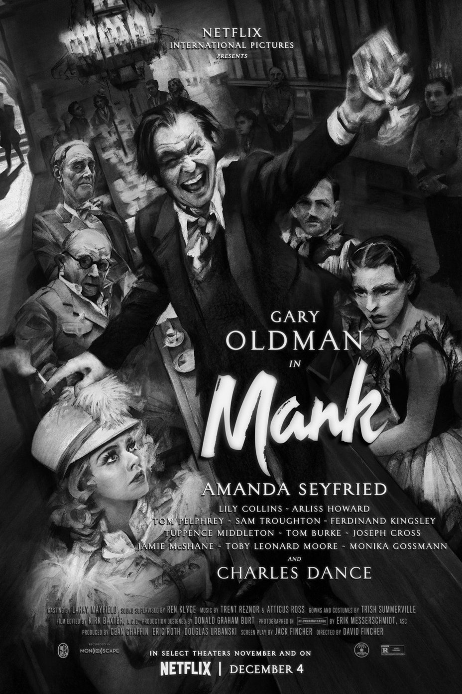 L'affiche du film Mank