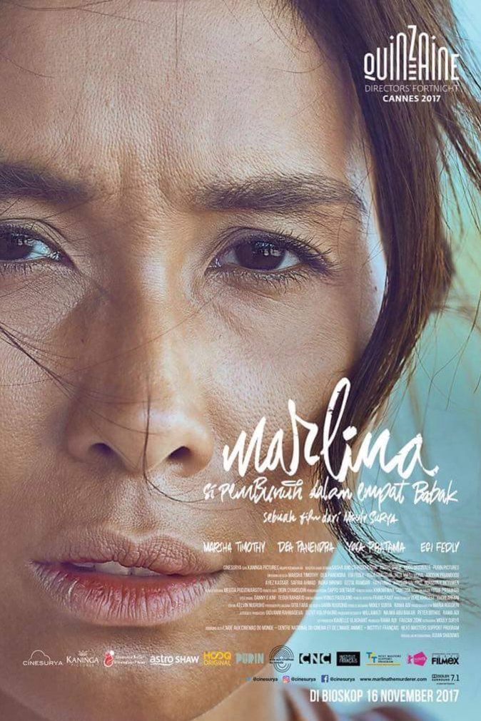 L'affiche du film Marlina the Murderer in Four Acts