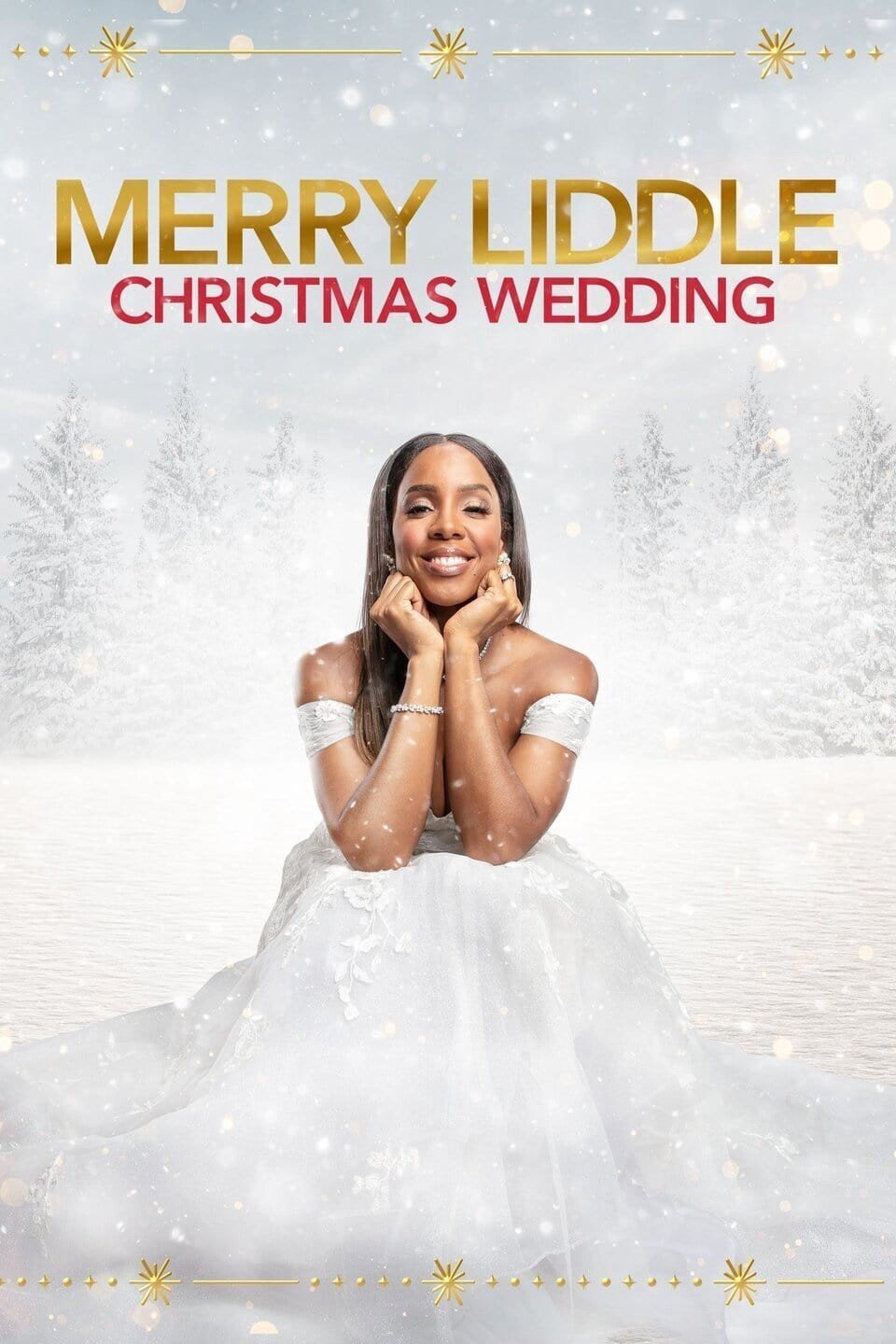 L'affiche du film Merry Liddle Christmas Wedding