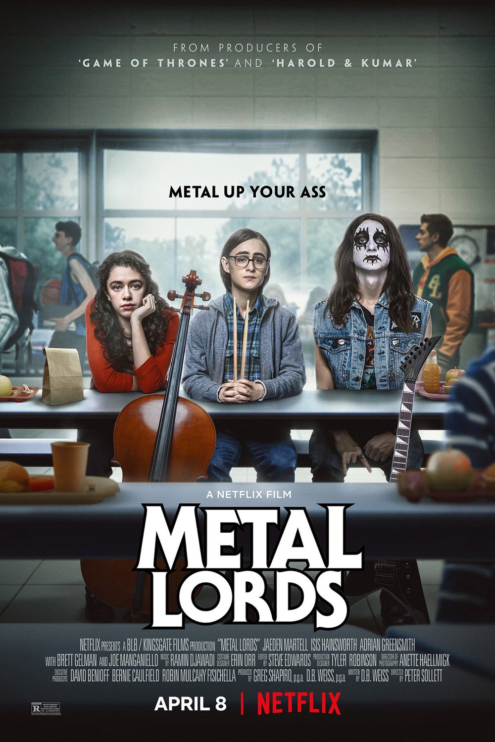 L'affiche du film Metal Lords