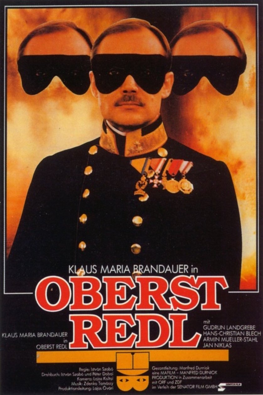 L'affiche originale du film Oberst Redl en allemand