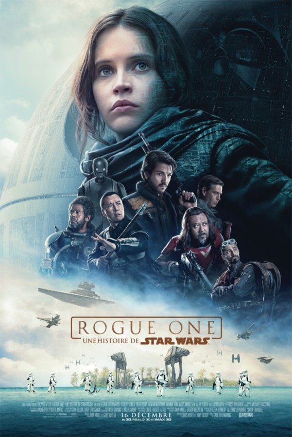 L'affiche du film Rogue One: Une histoire de Star Wars