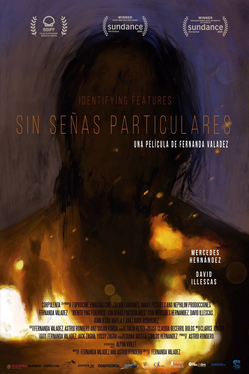 L'affiche originale du film Sin señas particulares en espagnol