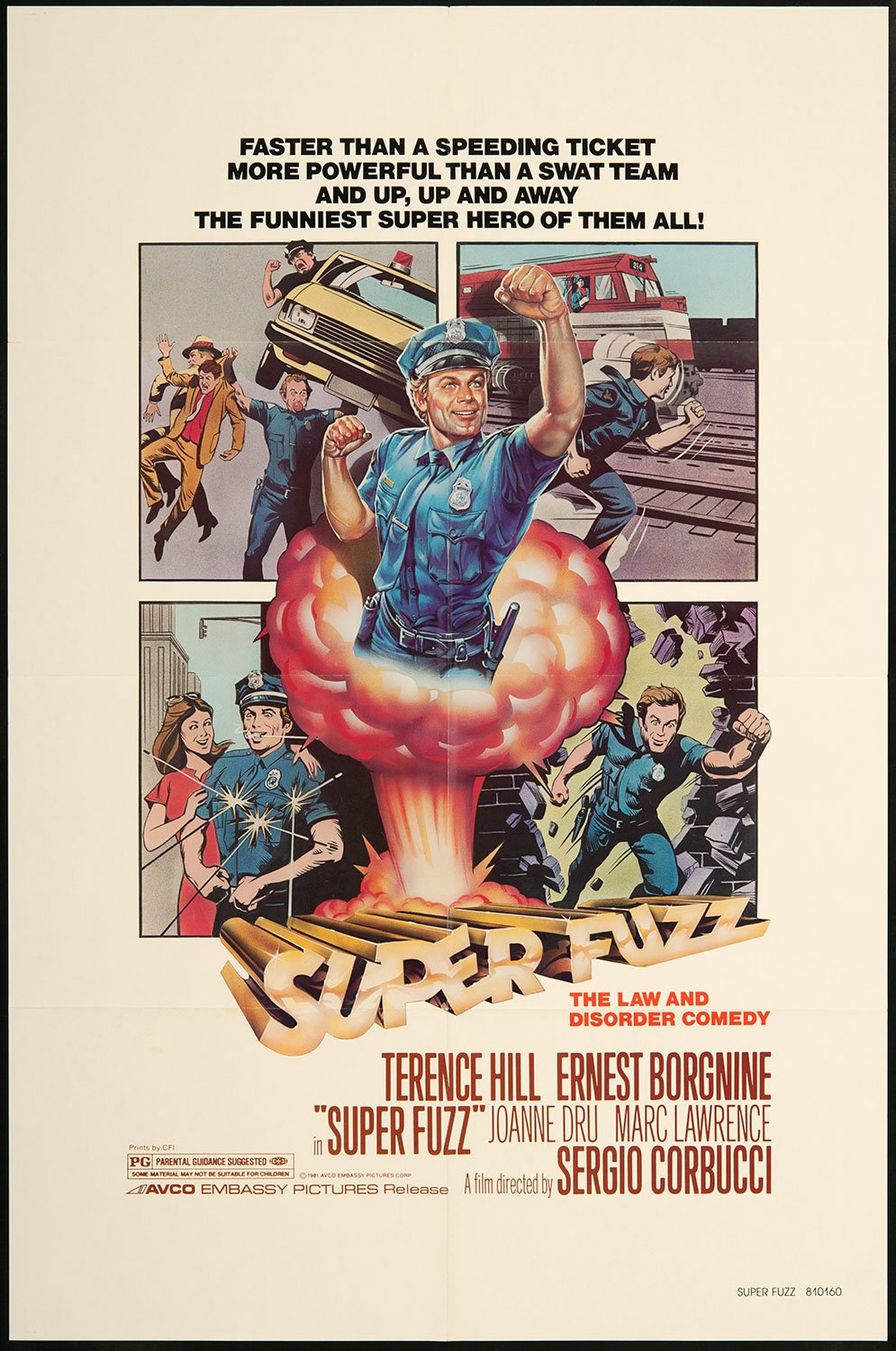 L'affiche du film Poliziotto suppergiù