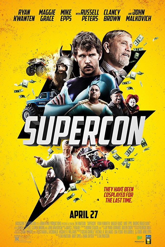 L'affiche du film Supercon