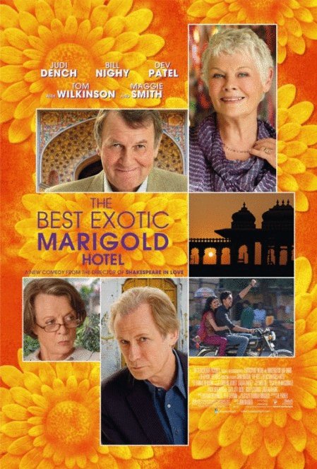 L'affiche du film The Best Exotic Marigold Hotel