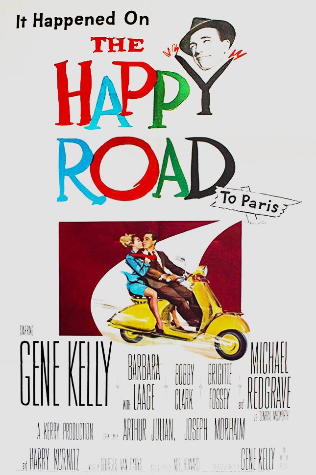L'affiche du film The Happy Road