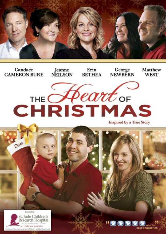 L'affiche du film The Heart of Christmas