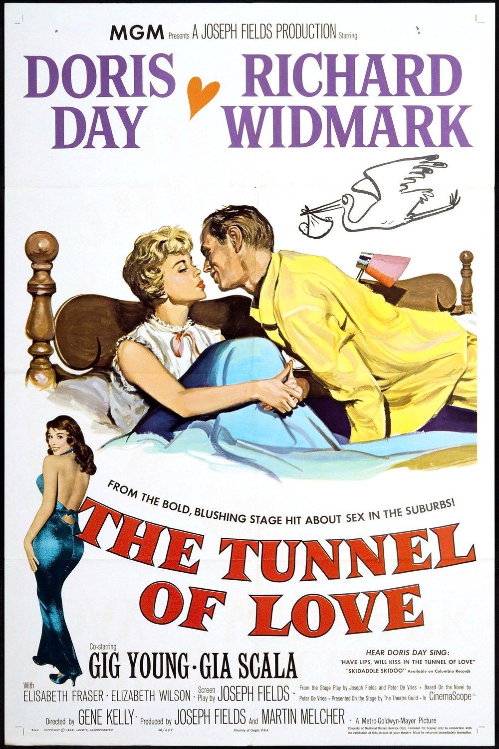 L'affiche du film The Tunnel of Love