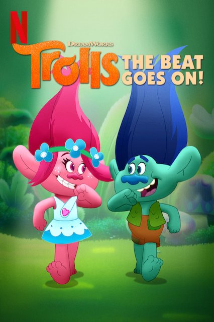 L'affiche du film Trolls: The Beat Goes On!