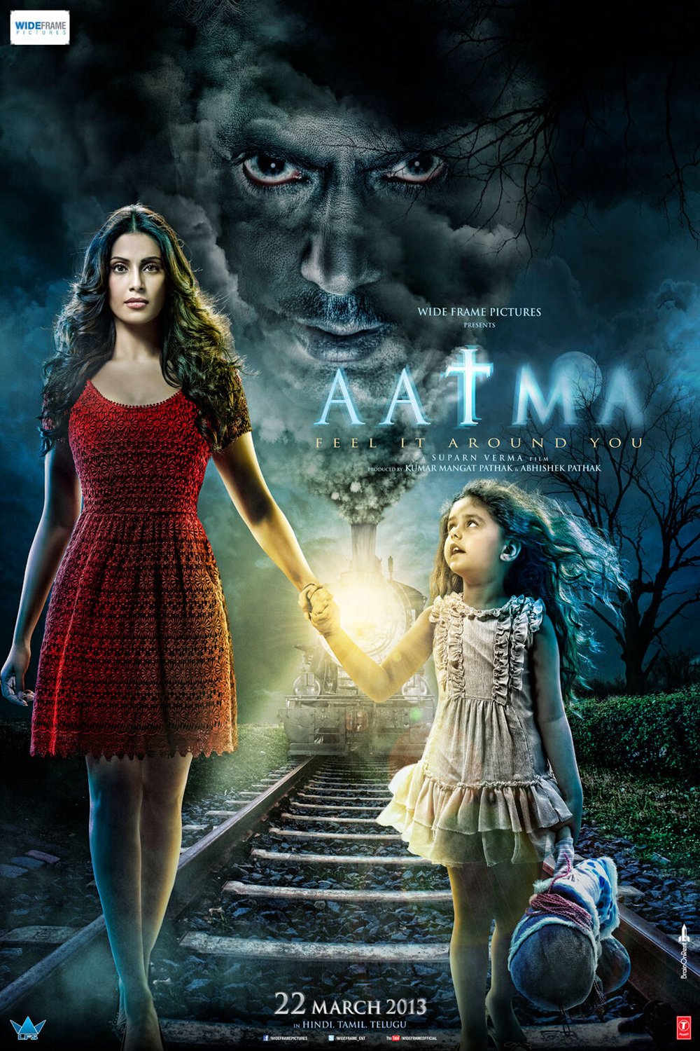 L'affiche originale du film Aatma en Hindi