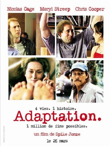 L'affiche du film Adaptation v.f.
