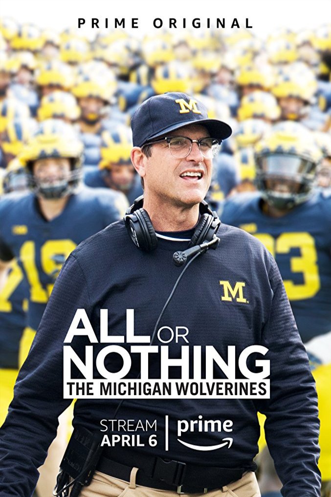 L'affiche du film All or Nothing: The Michigan Wolverines