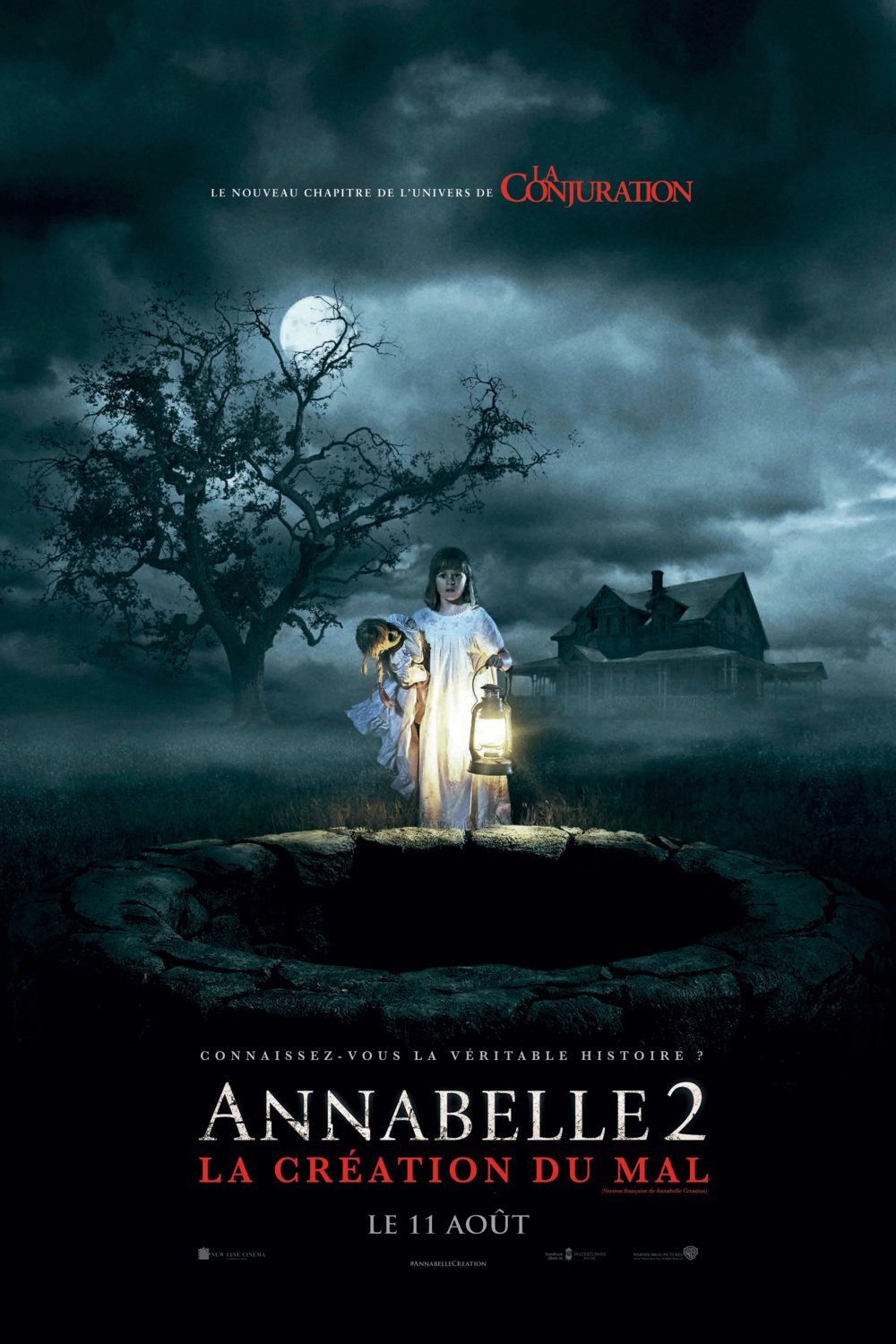L'affiche du film Annabelle 2: La création du mal