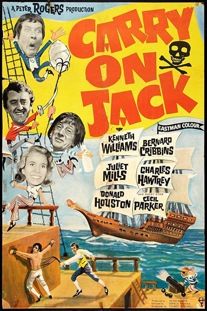 L'affiche du film Carry on Jack
