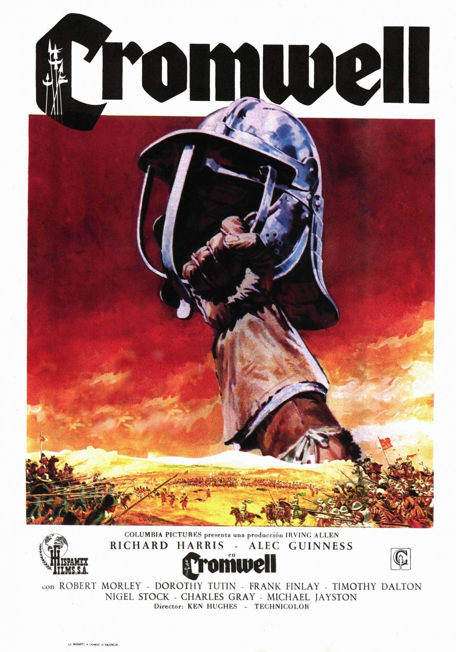 L'affiche du film Cromwell
