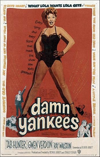 L'affiche du film Damn Yankees!