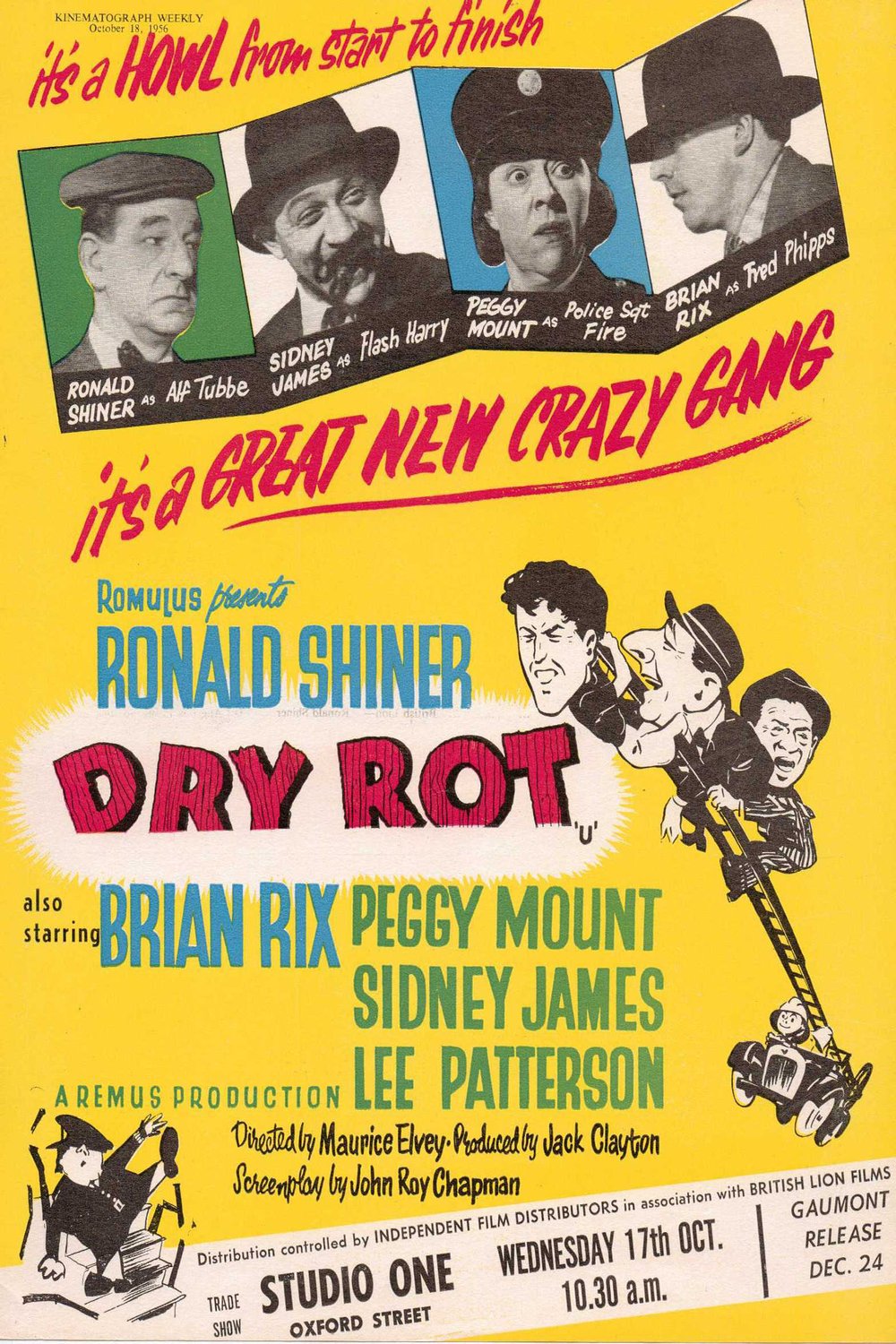 L'affiche du film Dry Rot