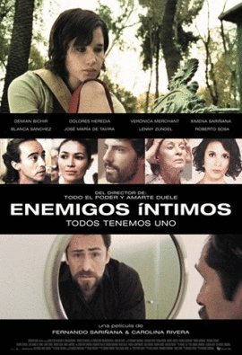 L'affiche originale du film Enemigos íntimos en espagnol